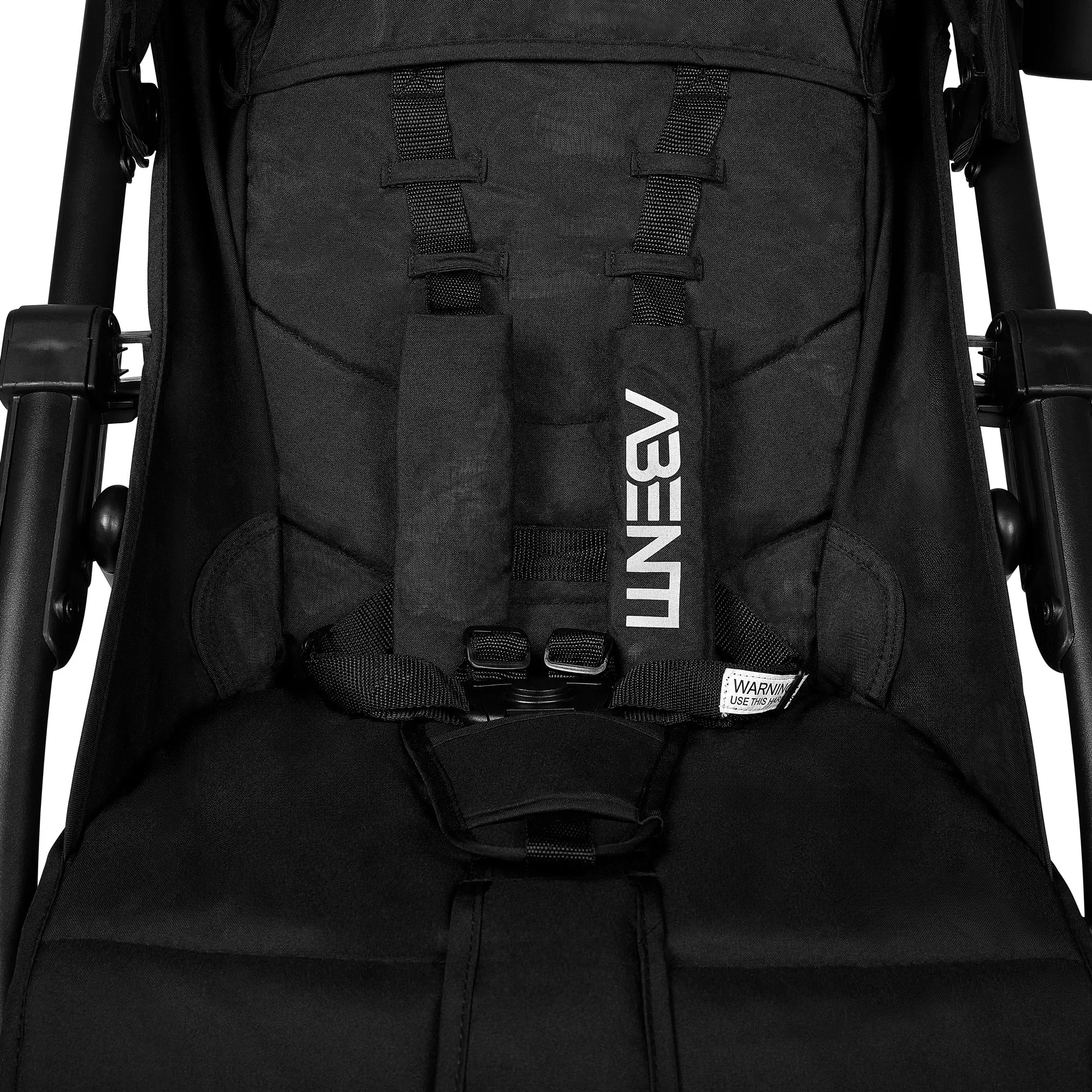 Pushchair Abenti Arezzo Pram Stroller Buggy Footmuff Rain Cover Baby Compact Black
