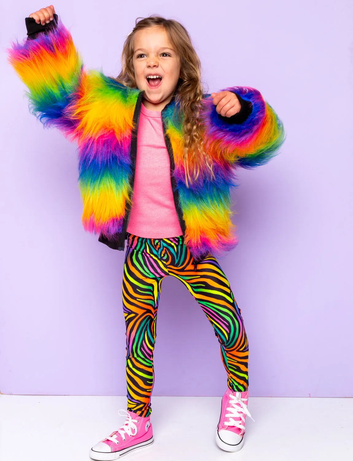 Rainbow Mayhem Kids Leggings