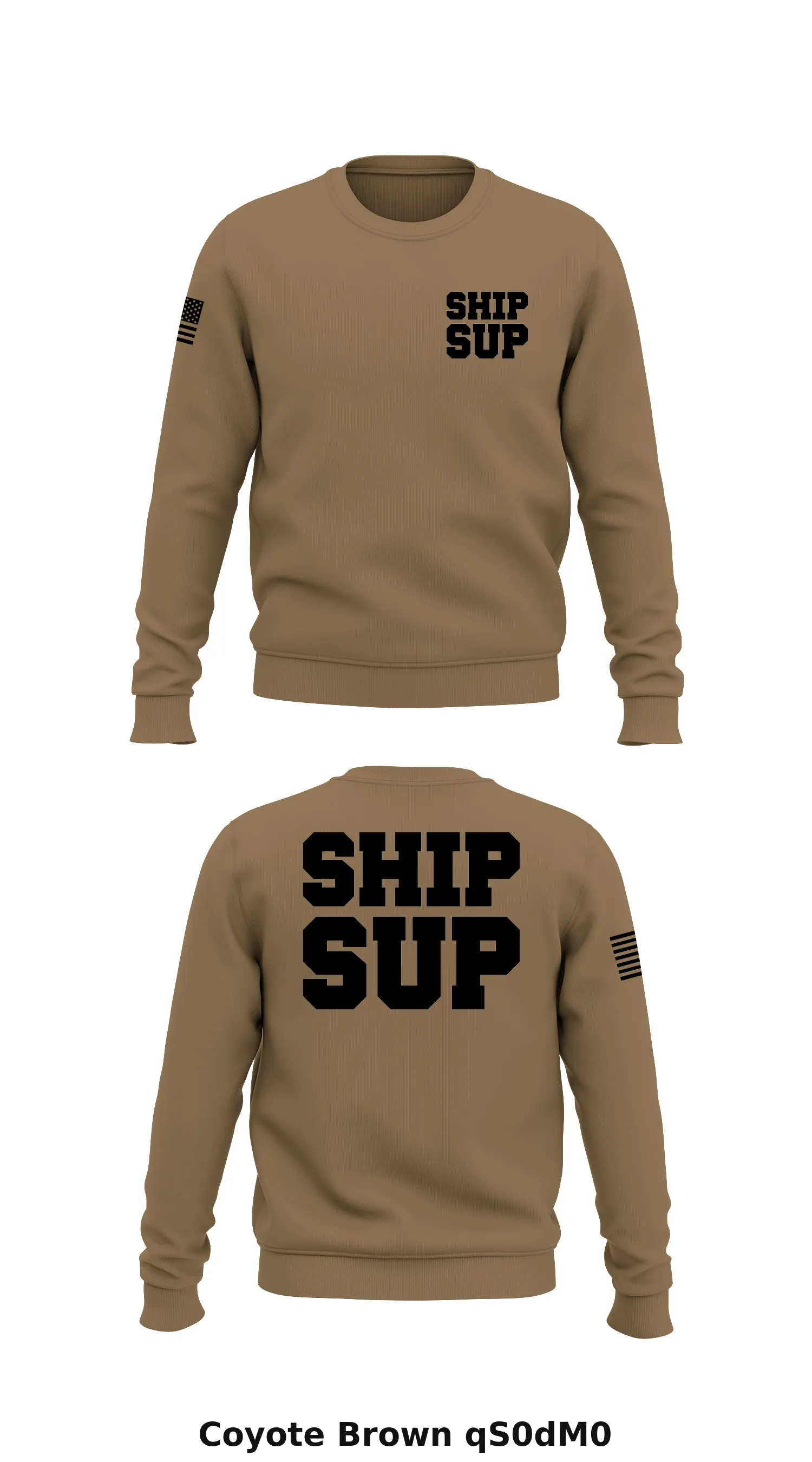 Ship Sup Store 1 Core Men's Crewneck Performance Sweatshirt - qS0dM0