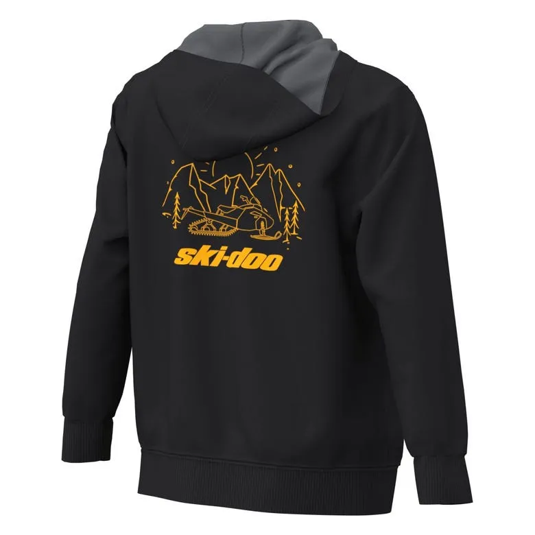 Ski-Doo Kid's Zip-Up Hoodie - 2024