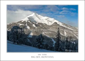 Ski Time - Notecard
