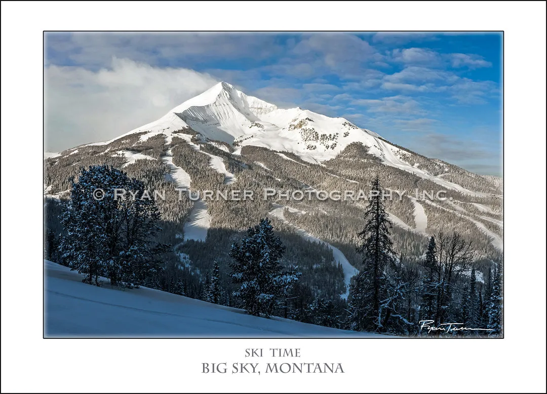 Ski Time - Notecard