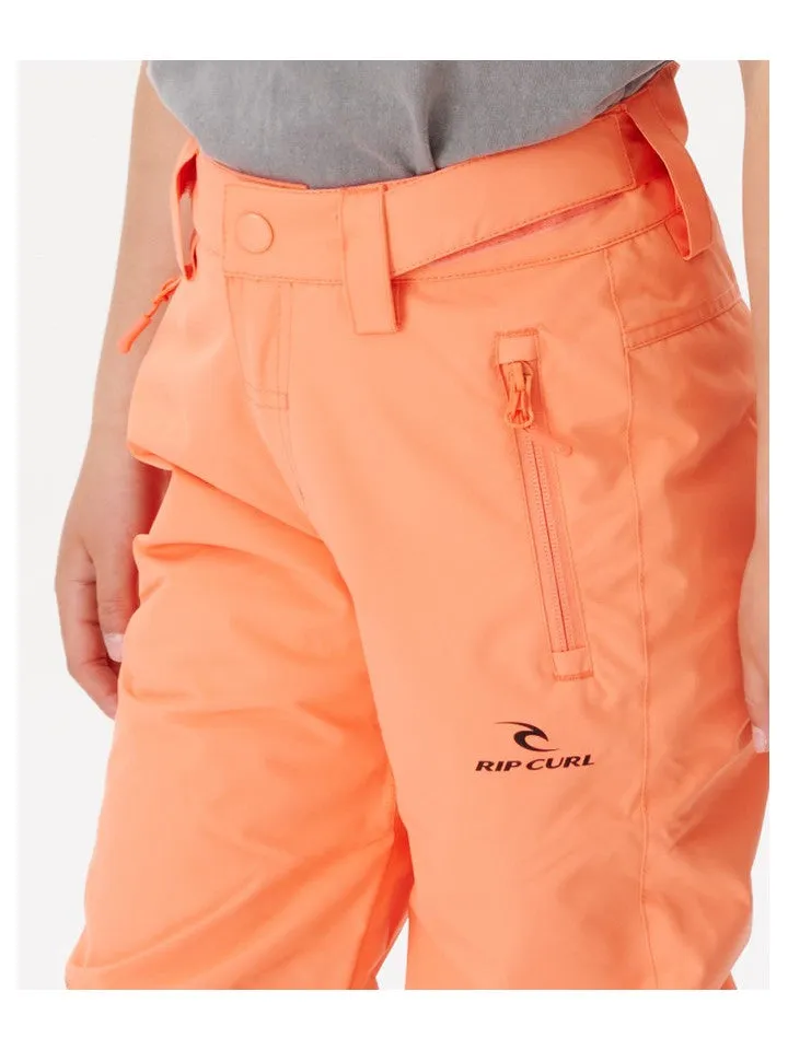 Spodnie narciarskie RIP CURL Olly Snow Pant-Kids łososiowy