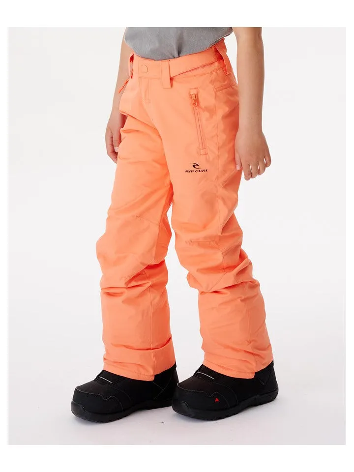 Spodnie narciarskie RIP CURL Olly Snow Pant-Kids łososiowy