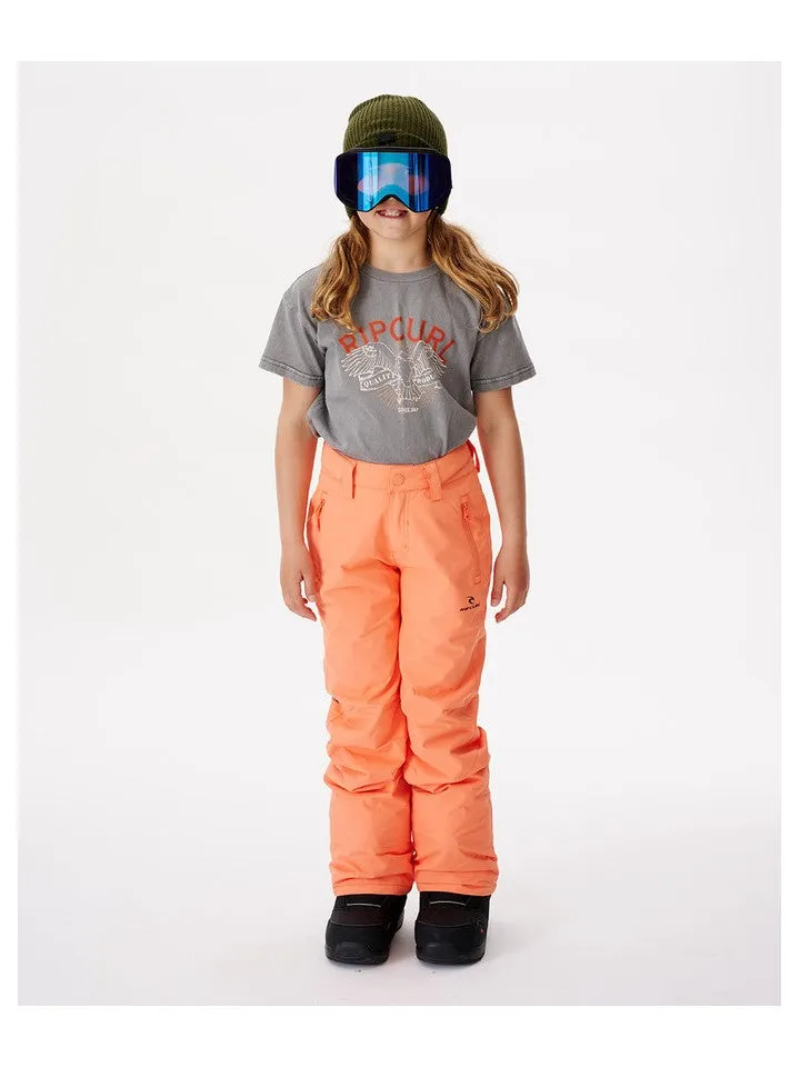 Spodnie narciarskie RIP CURL Olly Snow Pant-Kids łososiowy