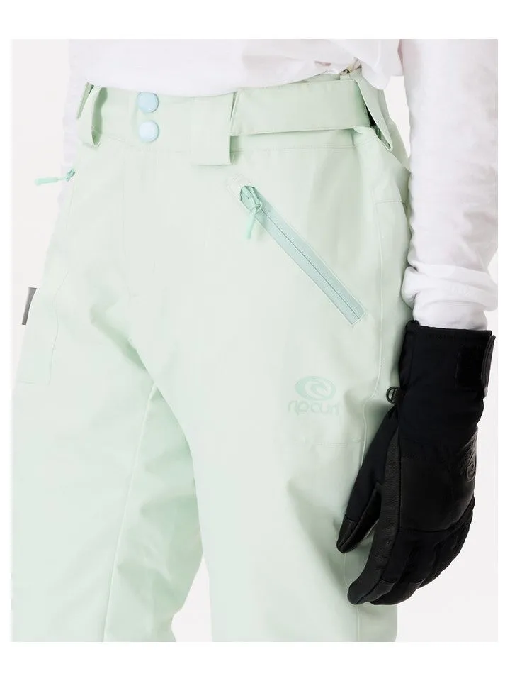 Spodnie narciarskie RIP CURL Rider High Waist Pant miętowy