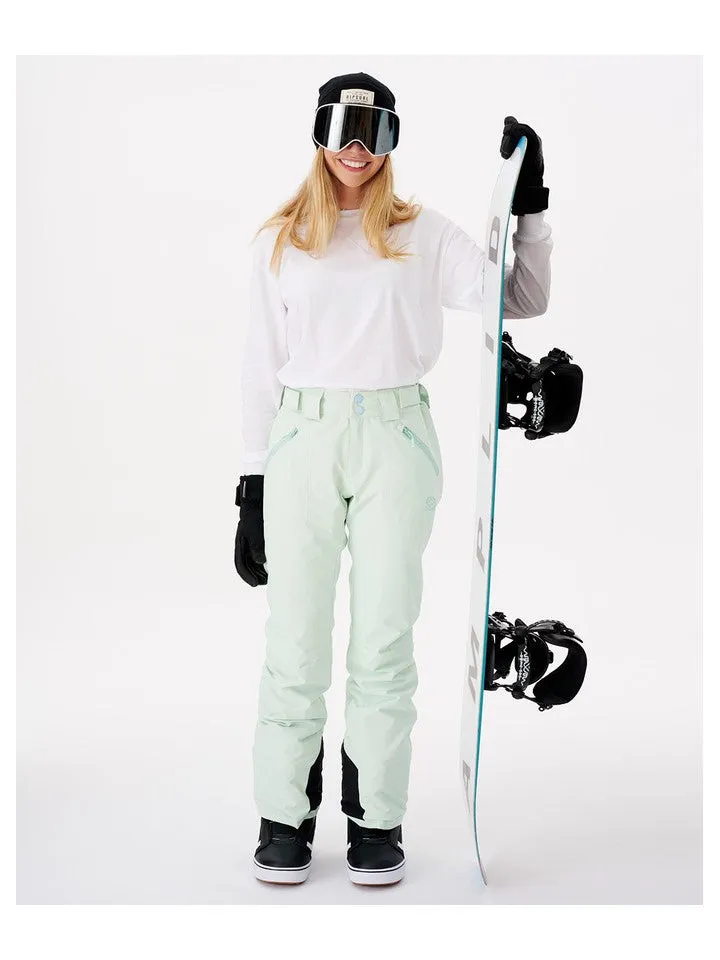 Spodnie narciarskie RIP CURL Rider High Waist Pant miętowy