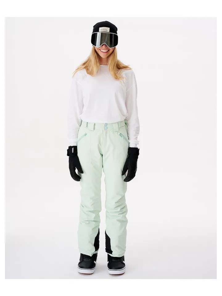 Spodnie narciarskie RIP CURL Rider High Waist Pant miętowy