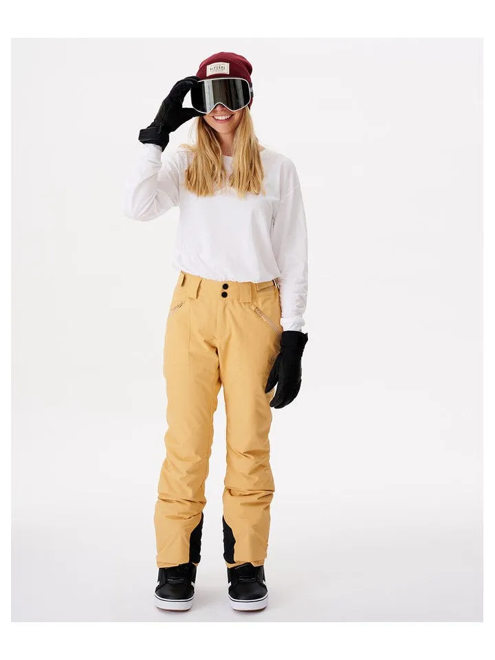 Spodnie narciarskie RIP CURL Rider High Waist Pant żółty