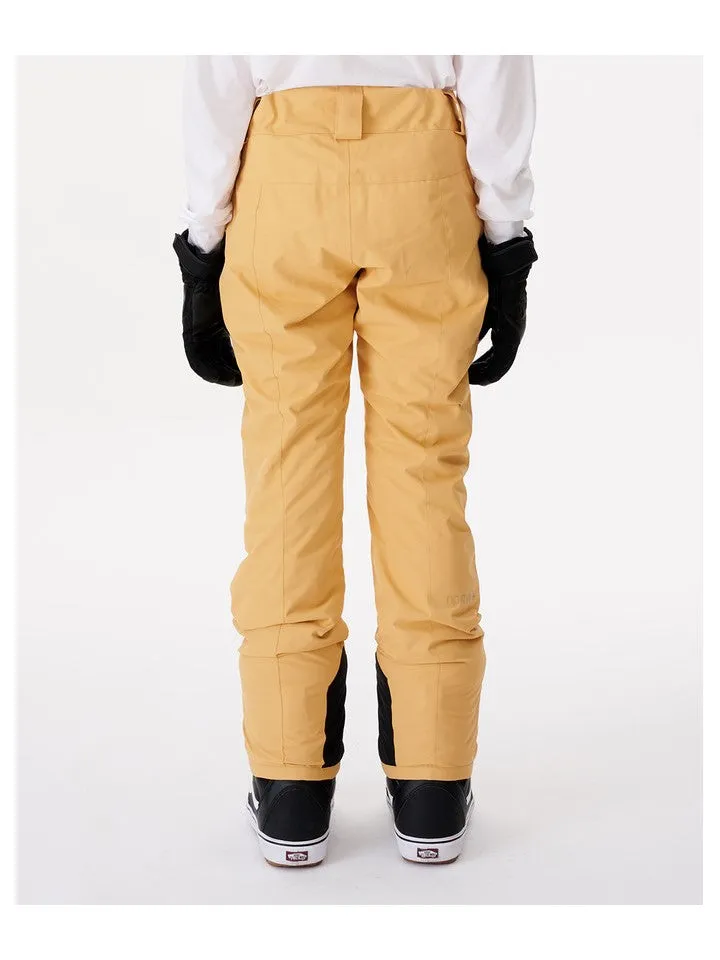 Spodnie narciarskie RIP CURL Rider High Waist Pant żółty