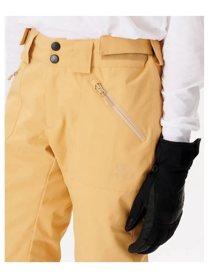 Spodnie narciarskie RIP CURL Rider High Waist Pant żółty