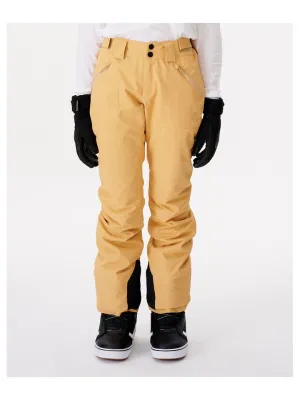 Spodnie narciarskie RIP CURL Rider High Waist Pant żółty