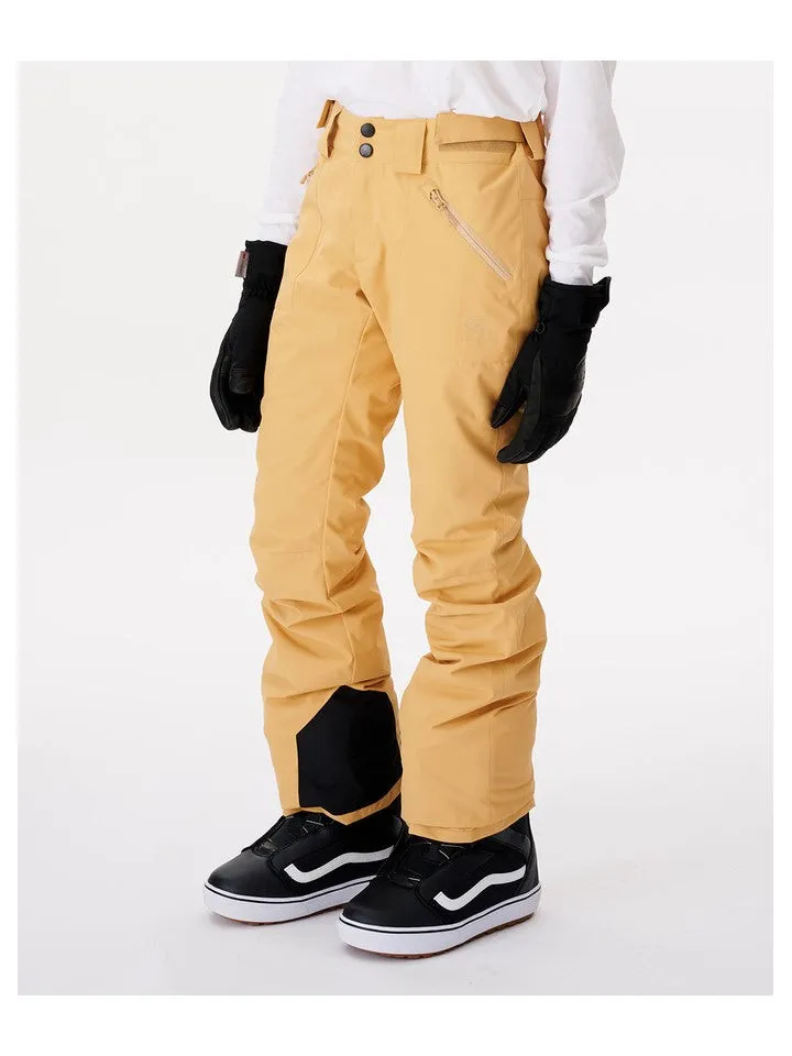 Spodnie narciarskie RIP CURL Rider High Waist Pant żółty