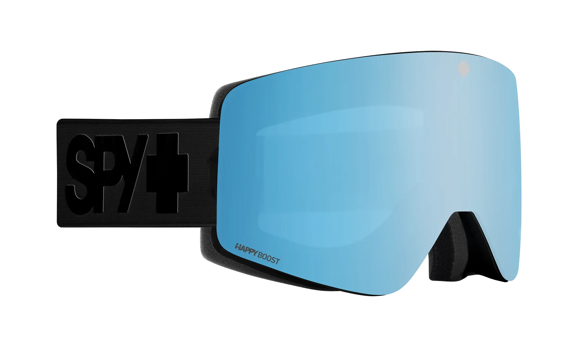 Spy Marauder Elite Goggles Matte Black / Happy Boost Bronze Blue Spectra Mirror   Spare Lens
