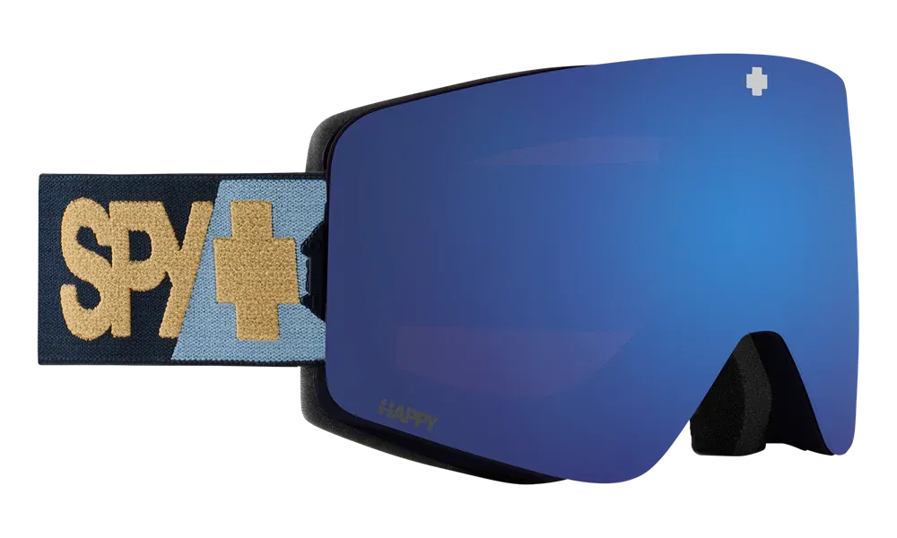 Spy Marauder Goggles Dark Blue / Happy Rose Dark Blue Mirror   Spare Lens