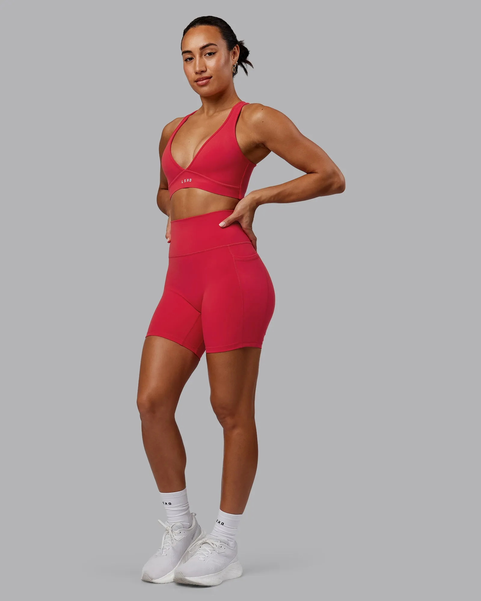 Stamina Sports Bra - Scarlet
