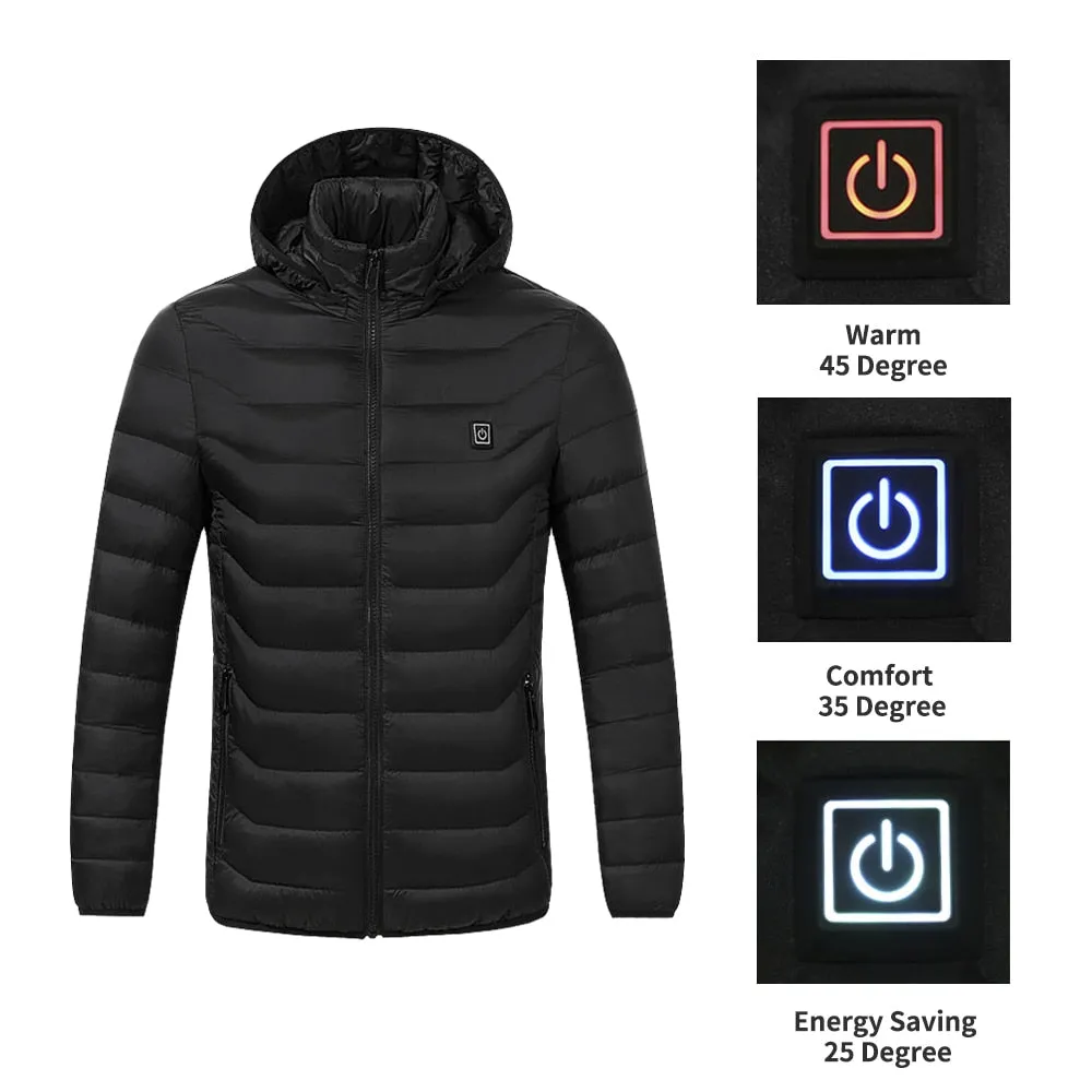 USB Outdoor Winter Heated Jacket