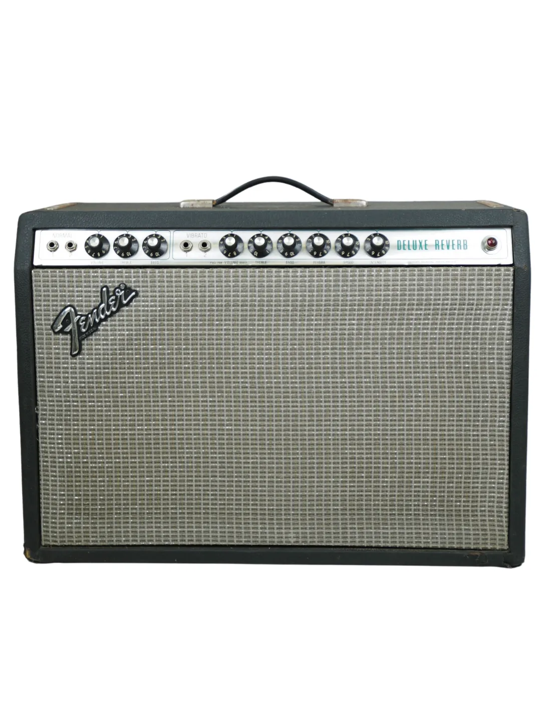 Vintage Fender Deluxe Reverb Silverface Combo - USA 1979