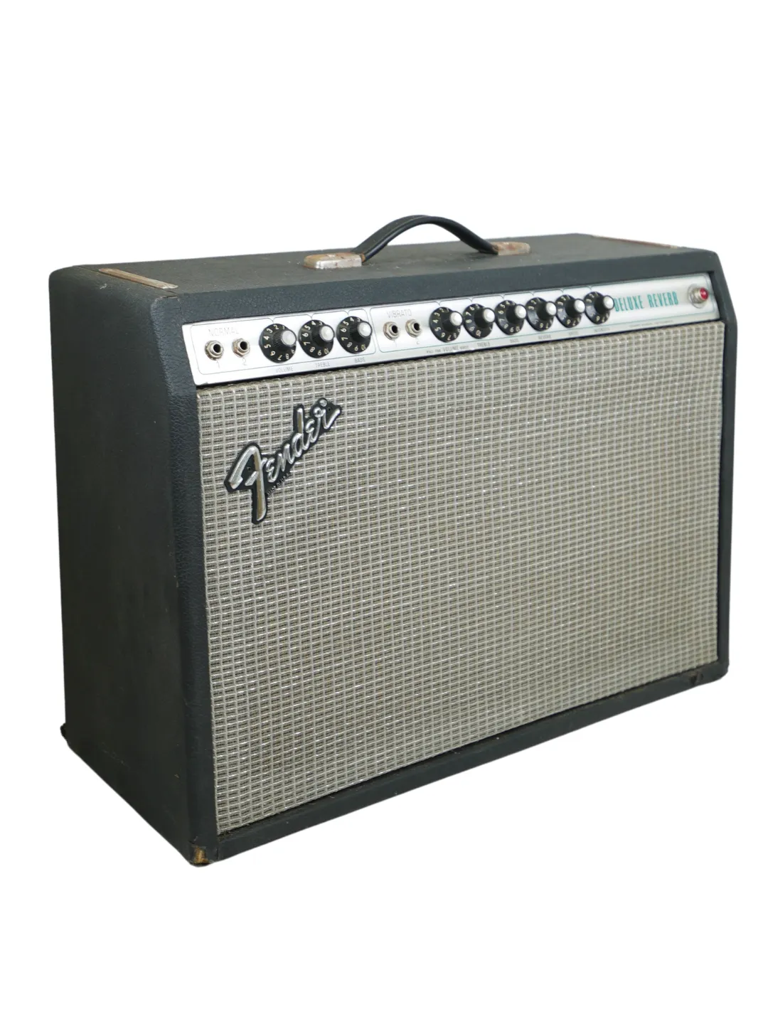 Vintage Fender Deluxe Reverb Silverface Combo - USA 1979