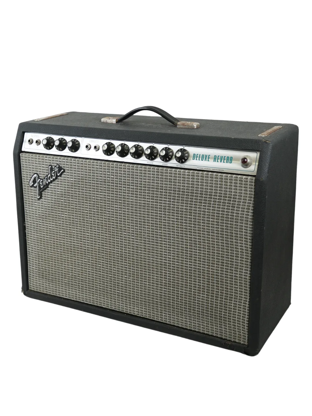 Vintage Fender Deluxe Reverb Silverface Combo - USA 1979