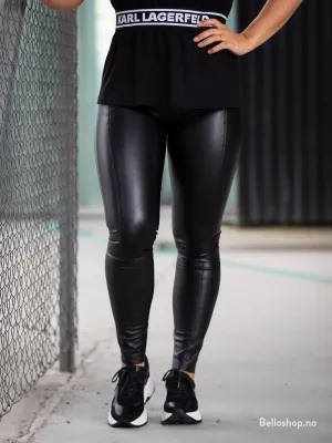 Wolford Edie leggings i vegansk skinn